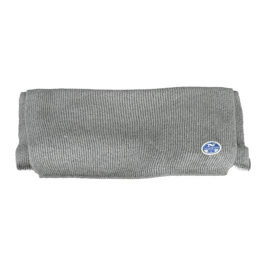 North Sails | Gray Cotton Scarf| McRichard Designer Brands   