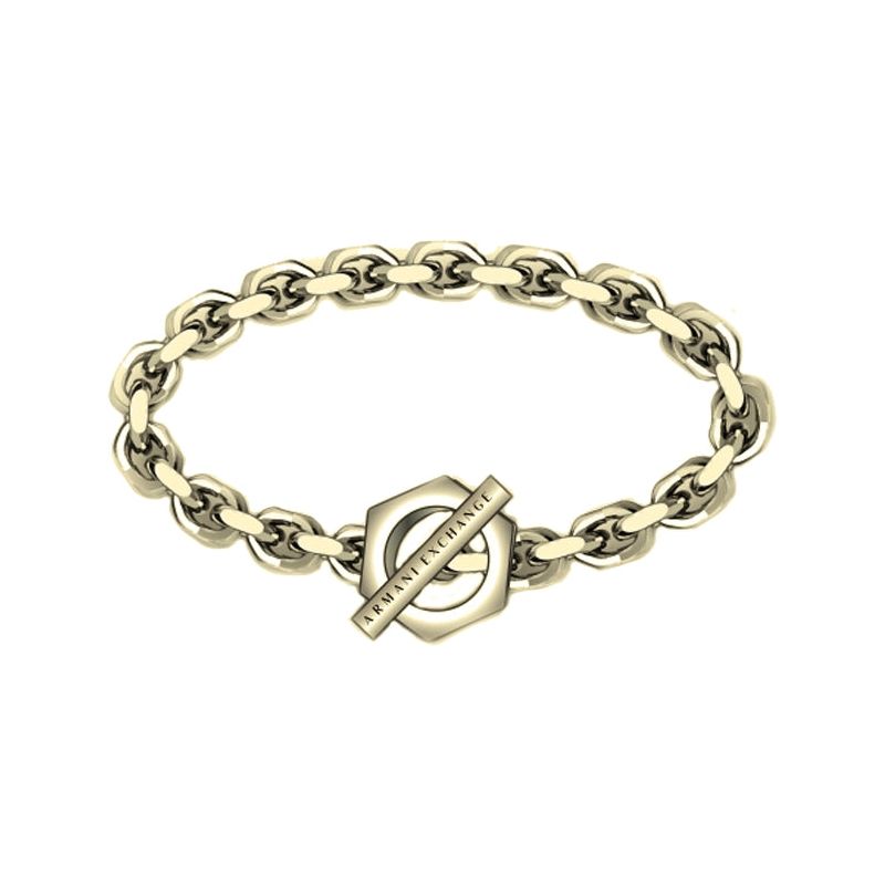 ARMANI EXCHANGE JEWELS Mod. CLASSIC DESIGNER FASHION JEWELLERY ARMANI EXCHANGE JEWELS Wheat