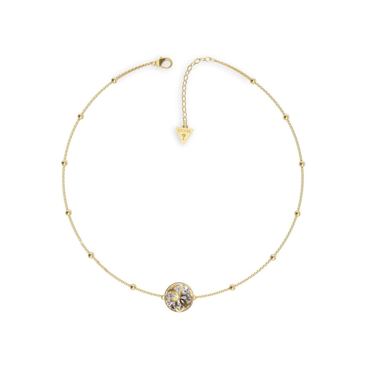 GUESS JEWELS JEWELRY Mod. JUBN01388JWYGT-U DESIGNER FASHION JEWELLERY GUESS JEWELS Beige