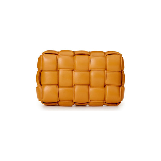 Bottega Veneta | Caramel Padded Cassette Leather Cross Body Bag | McRichard Designer Brands