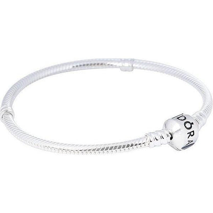 PANDORA MOMENTS COLLECTION Mod. SNAKE CHAIN BRACELET Size 18 PANDORA