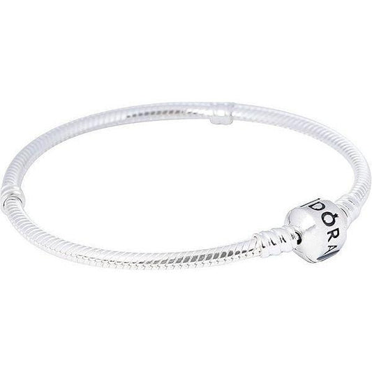 PANDORA MOMENTS COLLECTION Mod. SNAKE CHAIN BRACELET Size 18