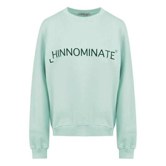 Hinnominate | Green Cotton Sweater | McRichard Designer Brands