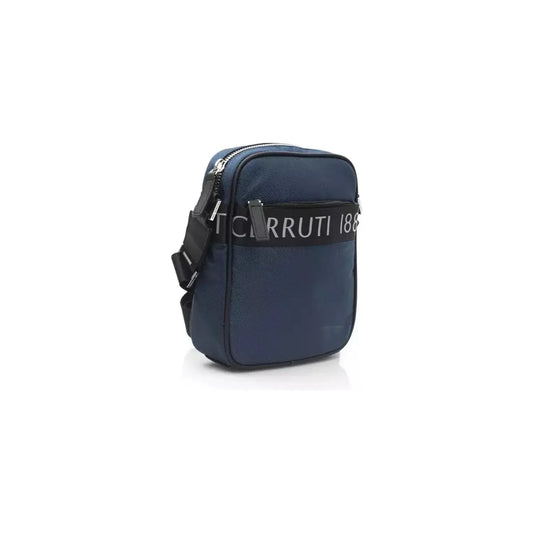 Cerruti 1881 | Blue Nylon Messenger Bag  | McRichard Designer Brands