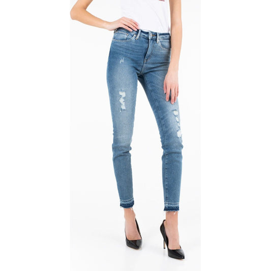Tommy Hilfiger | Blue Cotton Jeans & Pant | McRichard Designer Brands